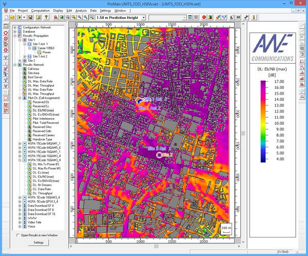 ALTAIR WinProp - Dalga yayılımı ve network planlama yazılım paketi