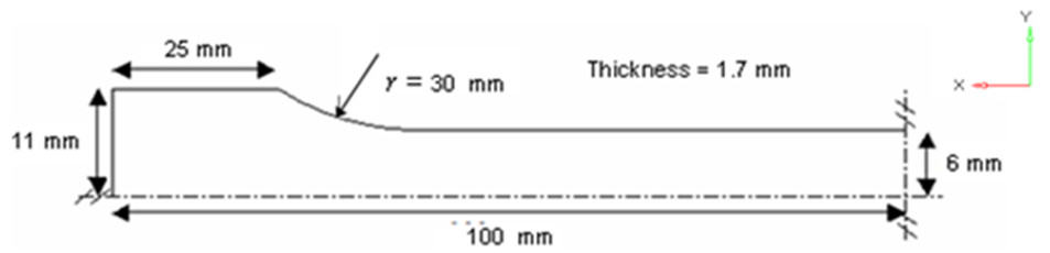 Johnson Cook çekme testi numunesi