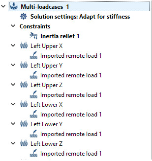Altair SimSolid multi loadcases
