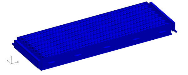 AcuSolve batarya iletkenlik analizi
