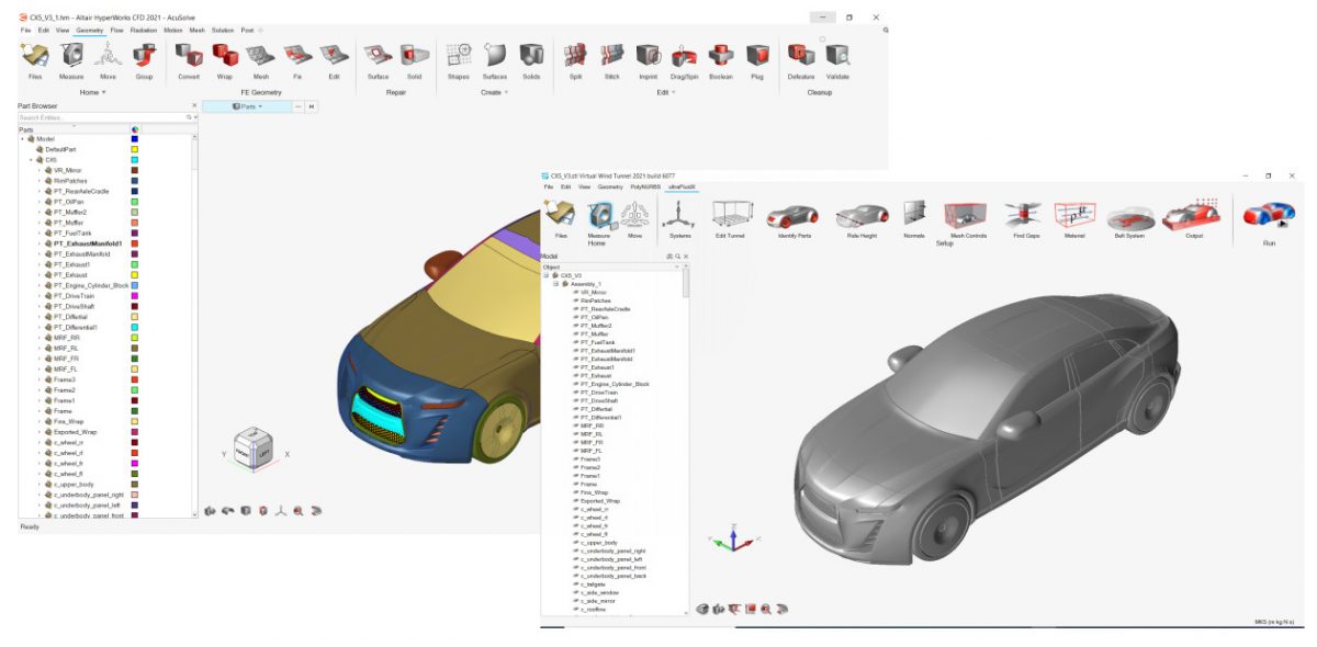 HyperWorks CFD den VWT yazılımna dosya aktarımı