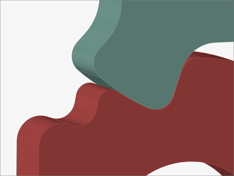 Inspire Motion mesh tabanlı temas örnek geometrisi