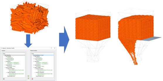EDEM Block Factory polihedral parçaçık
