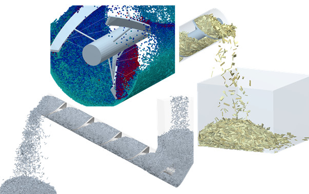 Altair EDEM polihedral parçacık şekil çözücüsü