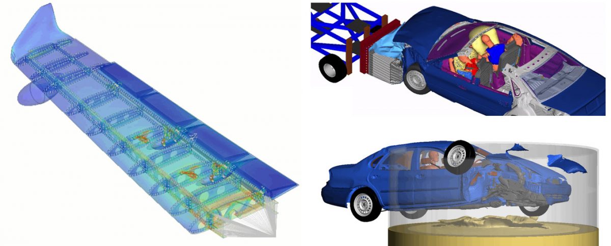 Altair OptiStruct ve Radioss uygulama örnekleri