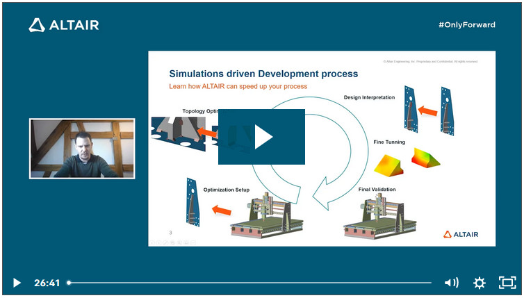 Altair SimSolid batch mod freze tezgah tasarımı analizi