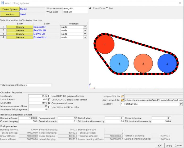 Altair MotionView palet oluşturma aracı