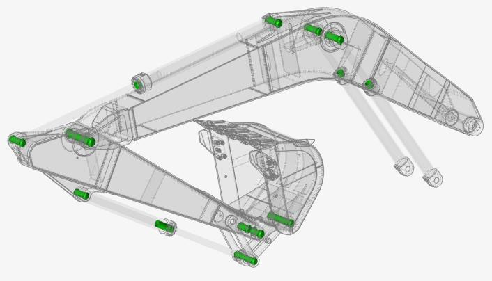 Altair Inspire Motion mafsalların otomatik algılanması