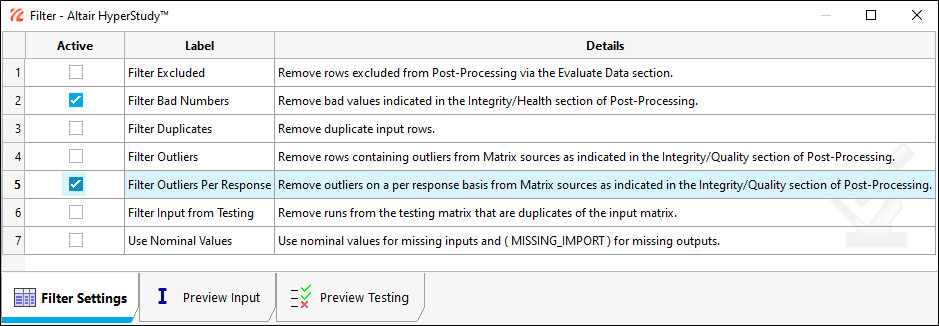 uç değerleri filtrelemek için veri hazırlama
