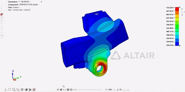 Altair SimLab kaynak simülasyonu