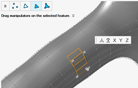 Altair Inspire PolyNURBS düzenleme filtreleme seçenekleri