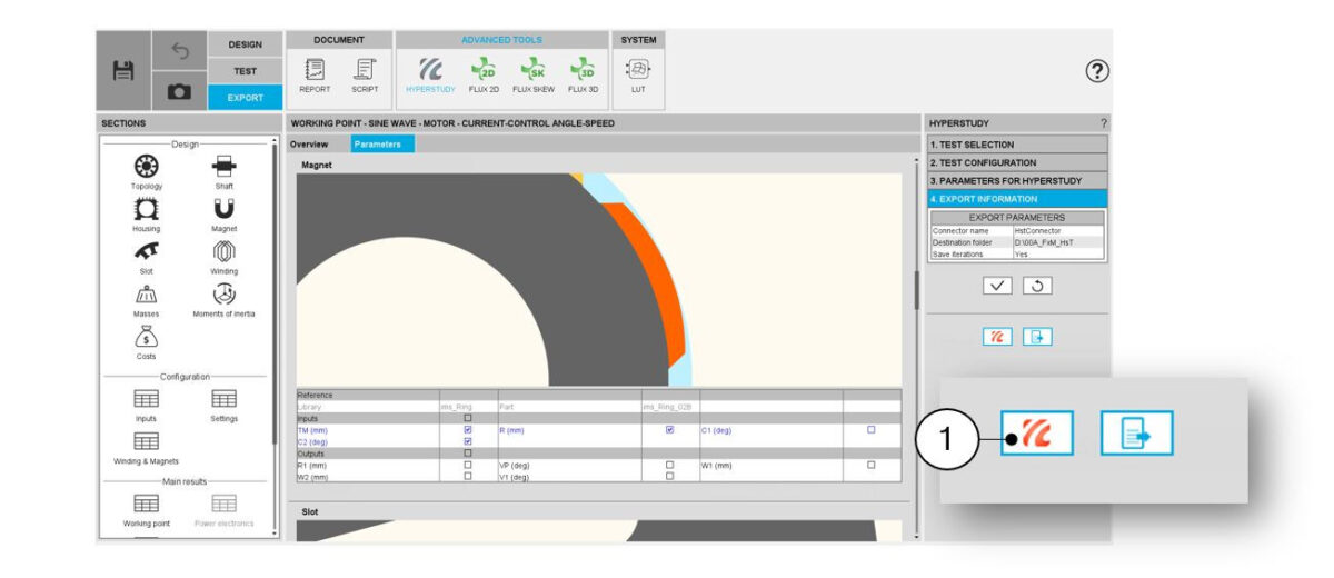 FluxMotor'dan HyperStudy'e geçiş